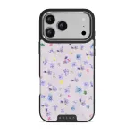 Wildflower - iPhone 17 Pro Max Case, Elite Dark (MagSafe) / Silver