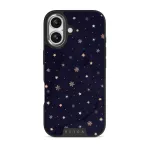 Midnight Kiss - Star iPhone 17 Case, Elite Dark (MagSafe) / Silver