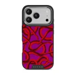 Watch Out - iPhone 17 Pro Case, Elite Dark (MagSafe) / Silver