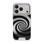 Rabbit Hole - iPhone 17 Pro Case, Elite Mirror Light (MagSafe) / Silver