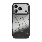 Pathfinder - iPhone 17 Pro Case, Elite Mirror Dark (MagSafe) / Silver