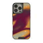 Twin Flame - iPhone 16 Pro Case, Elite Dark (MagSafe) / Silver