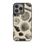 Shell Mosaic - iPhone 16 Pro Max Case, Elite Dark (MagSafe) / Silver