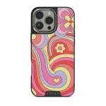 Roller Disco - iPhone 16 Pro Case, Elite Dark (MagSafe) / Silver