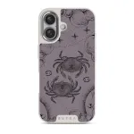 Cancer - iPhone 16 Case, Elite Light (MagSafe) / Silver / Purple