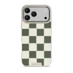 Retro Grid - iPhone 17 Pro Max Case, Elite Light (MagSafe) / Silver