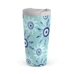 Blue Gaze - Travel Mug, 500 ml / Flap