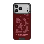 Inner Demons - iPhone 17 Pro Max Case, Elite Dark (MagSafe) / Silver
