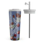 Afternoon Tea - Travel Mug, 700 ml / Flap & Straw Set