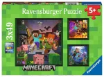 Puzzle 3x49 elements Minecraft