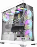 DS900 + 7 ARGB ventilaatorit Valge