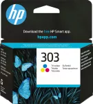 Tusz HP HP 303 Tri-Color Original Ink Cartridge &ndash; Cyan, Yellow, Magenta &ndash; 165 Pages Each