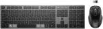 725 Multi-Device Rechargeable Wireless Keyboard and Mouse Nordic