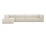 Modular Left Corner Sofa, "Siena", 5 Seats, 366x180x69 Made in Europe