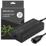 &bdquo;Qoltec&ldquo; kiirlaadija elektrijalgrattale v&otilde;i -rollerile 36 V | 42 V | 4 A | &bdquo;Bosch&ldquo; pistik + toitekaabel