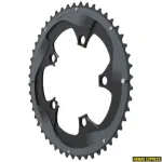 Esiratas SRAM Road Force22 X-Glide R 52T Yaw 11-k&auml;iguline S2 HiddenBolt/Non Hidden Bolt 110 alumiinium 5 mm Blast Black BB30 v&otilde;i GXP (52-36)