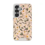 Sunday Brunch - Flowers Samsung Galaxy S25 Case, Elite Light (Magnetic) / Silver