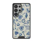 Tea Party - Samsung Galaxy S25 Ultra Case, Elite Dark (Magnetic) / Silver