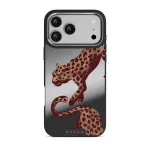 Instinct - iPhone 17 Pro Max Case, Elite Mirror Dark (MagSafe) / Silver