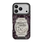 Moonlit Lovers - iPhone 17 Pro Case, Elite Dark (MagSafe) / Silver