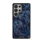 Wyvern - Samsung Galaxy S25 Ultra Case, Elite Dark (Magnetic) / Silver