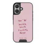 Your Best - iPhone 16 Plus Case, Elite Dark (MagSafe) / Silver