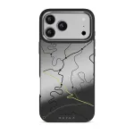 Pathfinder - iPhone 17 Pro Max Case, Elite Mirror Dark (MagSafe) / Silver