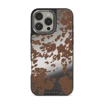 Rodeo - iPhone 16 Pro Case, Elite Mirror Dark (MagSafe) / Silver