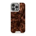 Toasted Chestnut - Brown iPhone 16 Pro Case, Elite Light (MagSafe) / Silver