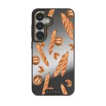 No Crumbs - Samsung Galaxy S25 Plus Case, Elite Mirror Dark (Magnetic) / Gold