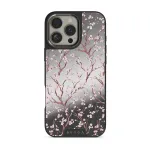Sakura - iPhone 16 Pro Max Case, Elite Mirror Dark (MagSafe) / Gunmetal