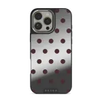 Aqua Mocha - iPhone 16 Pro Case, Elite Mirror Dark (MagSafe) / Silver