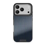 Fine Line - iPhone 17 Pro Case, Elite Mirror Dark (MagSafe) / Silver