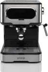 Gorenje kohvimasin ESCM15DBK Pumba r&otilde;hk 15 baari, Sisseehitatud piimavahustaja, Manuaal, 1100 W, Roostevaba teras