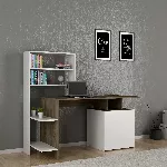 &Otilde;ppelaud, Hanah Home, p&auml;hkel Valge, 146,3 x 73,8 x 60, cm