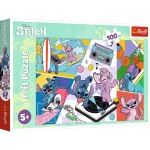 TREFL DISNEY LILO & STITCH pusle &bdquo;Lilo ja Stitchi m&auml;lestused&ldquo;, 100 osa