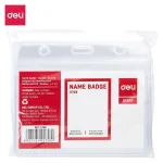 Deli PVC-kaardihoidja, 56x91 mm, 1 tk