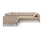 Left Corner Sofa, "Lazio", 4 Seats, 282x194x86 Made in Europe