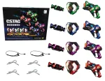Laser Gun Set with Shields and Belt Sensors