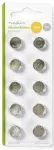 BAAKLR4410BL LR44 1,5 V DC leelismetallakud, 10 tk.