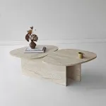 Kohvilaud, Hanah Home, travertiin, 125 x 38 x 60