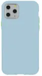 "Solid Silicone Case Galaxy A21s" Light Blue