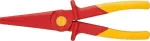 Knipex plastic snipe nose pliers 98 62 02 (red/yellow, serrated grippi