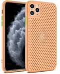 "Breathe Silicone Case Apple iPhone 12 Pro Max" Orange
