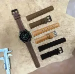 Genuine leather 22mm Universal watch strap (Samsung, Garmin,etc) Beige