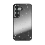 North Star - Samsung Galaxy S25 Plus Case, Elite Mirror Dark (Magnetic) / Silver