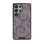 Sagittarius - Samsung Galaxy S25 Ultra Case, Elite Dark (Magnetic) / Silver / Purple