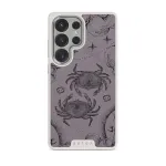 Cancer - Samsung Galaxy S25 Ultra Case, Elite Light (Magnetic) / Silver / Purple