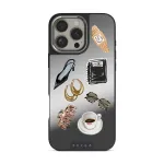 Boss Babe - iPhone 16 Pro Max Case, Elite Mirror Dark (MagSafe) / Silver