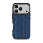 Denim Lover - iPhone 17 Pro Case, Elite Dark (MagSafe) / Silver